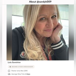 Sharing my information about my Poshmark